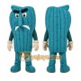 Blue Cactus Mascot Costume for Events and Promotions