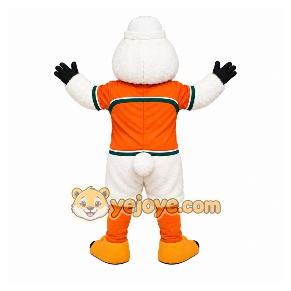 White Duck Mascot Costume for Sports Events White Duck Mascot Costume for Sports Events