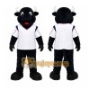 Black Bull Mascot Costume for Sports Events