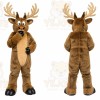 Brown Reindeer Mascot Costume for Holiday Events