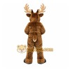 Brown Reindeer Mascot Costume for Holiday Events