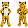 Yellow Cheetah Mascot Costume for Events and Promotions