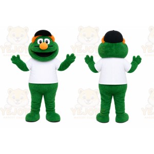 Green Monster Mascot Costume for Children's Events
