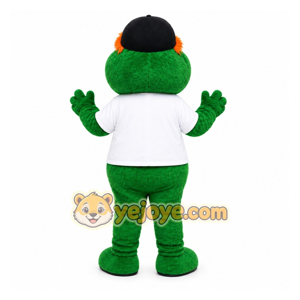 Green Monster Mascot Costume for Children's Events Green Monster Mascot Costume for Children's Events