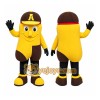 Yellow Peanut Mascot Costume for Events and Promotions