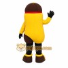 Yellow Peanut Mascot Costume for Events and Promotions Yellow Peanut Mascot Costume for Events and Promotions