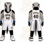 Gray Anteater Mascot Costume for Sports Events