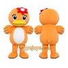 Orange Bird Mascot Costume for Children's Events Orange Bird Mascot Costume for Children's Events