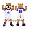 Brown Bear Mascot Costume for Sports Events Brown Bear Mascot Costume for Sports Events