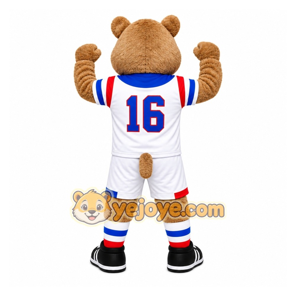 Brown Bear Mascot Costume for Sports Events Brown Bear Mascot Costume for Sports Events