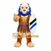 Tan Lion Warrior Mascot Costume for School Events Tan Lion Warrior Mascot Costume for School Events