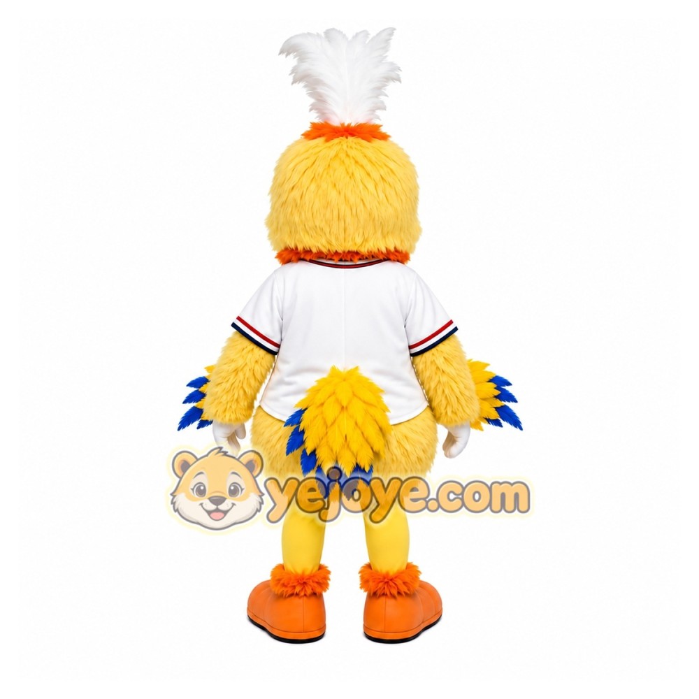 Yellow Bird Mascot Costume for Sports Events Yellow Bird Mascot Costume for Sports Events