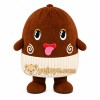 Brown Dessert Cupcake Mascot Costume for Events and Promotions Brown Dessert Cupcake Mascot Costume for Events and Promotions
