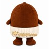 Brown Dessert Cupcake Mascot Costume for Events and Promotions Brown Dessert Cupcake Mascot Costume for Events and Promotions