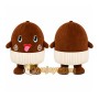 Brown Dessert Cupcake Mascot Costume for Events and Promotions