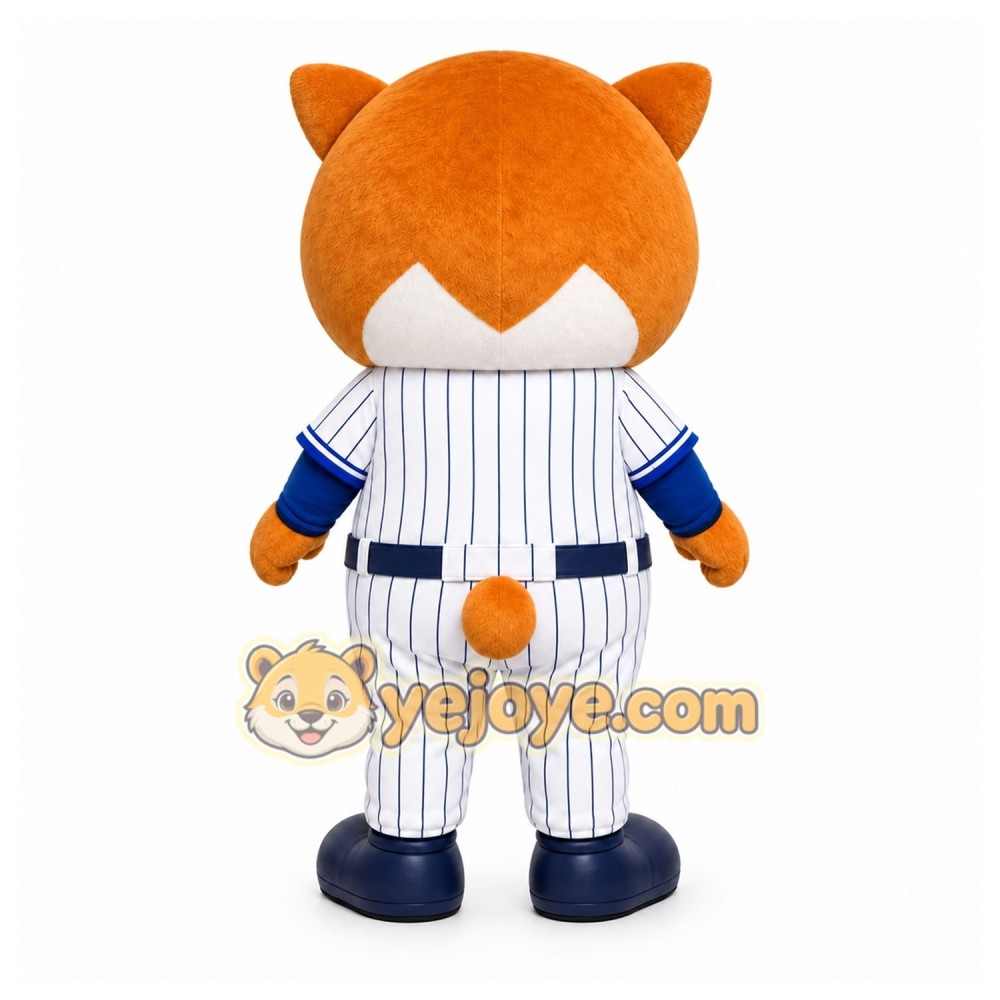 Orange Cat Mascot Costume for Sports Events Orange Cat Mascot Costume for Sports Events