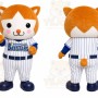Orange Cat Mascot Costume for Sports Events