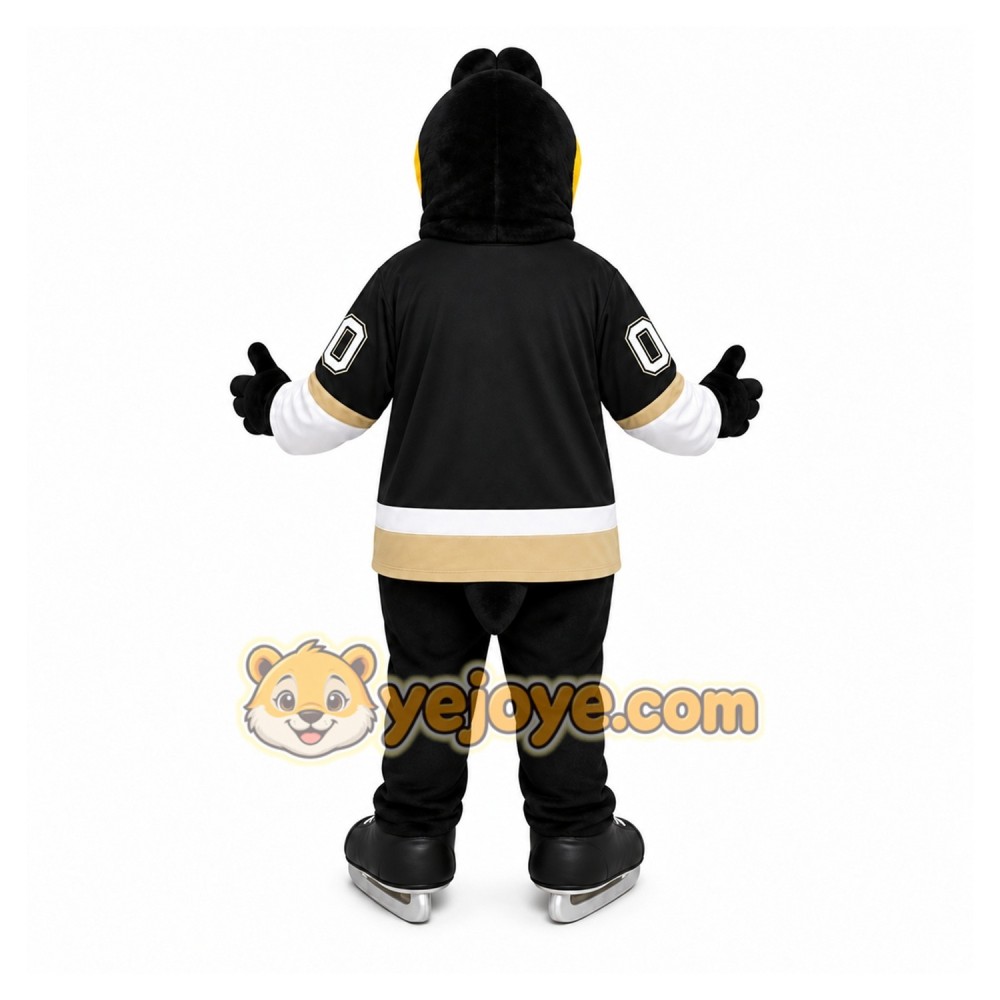 Black Bird Mascot Costume for Sports Events Black Bird Mascot Costume for Sports Events
