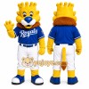 Yellow Lion Mascot Costume for Sports Events