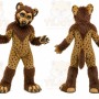 Brown Hyena Mascot Costume for Events and Promotions