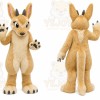 Tan Antelope Mascot Costume for Events and Promotions