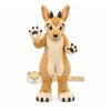 Tan Antelope Mascot Costume for Events and Promotions Tan Antelope Mascot Costume for Events and Promotions