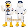 White Eagle Mascot Costume for Sports Events