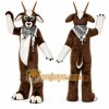 Brown Goat Mascot Costume for Events and Promotions Brown Goat Mascot Costume for Events and Promotions