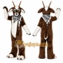 Brown Goat Mascot Costume for Events and Promotions