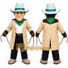 Tan Cowboy Mascot Costume for Events and Promotions