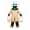 Tan Cowboy Mascot Costume for Events and Promotions