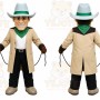Tan Cowboy Mascot Costume for Events and Promotions