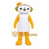 Yellow Fantasy Creature Mascot Costume for Children's Events Yellow Fantasy Creature Mascot Costume for Children's Events