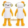 Yellow Fantasy Creature Mascot Costume for Children's Events