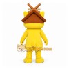 Yellow Cat Mascot Costume for Children's Events Yellow Cat Mascot Costume for Children's Events