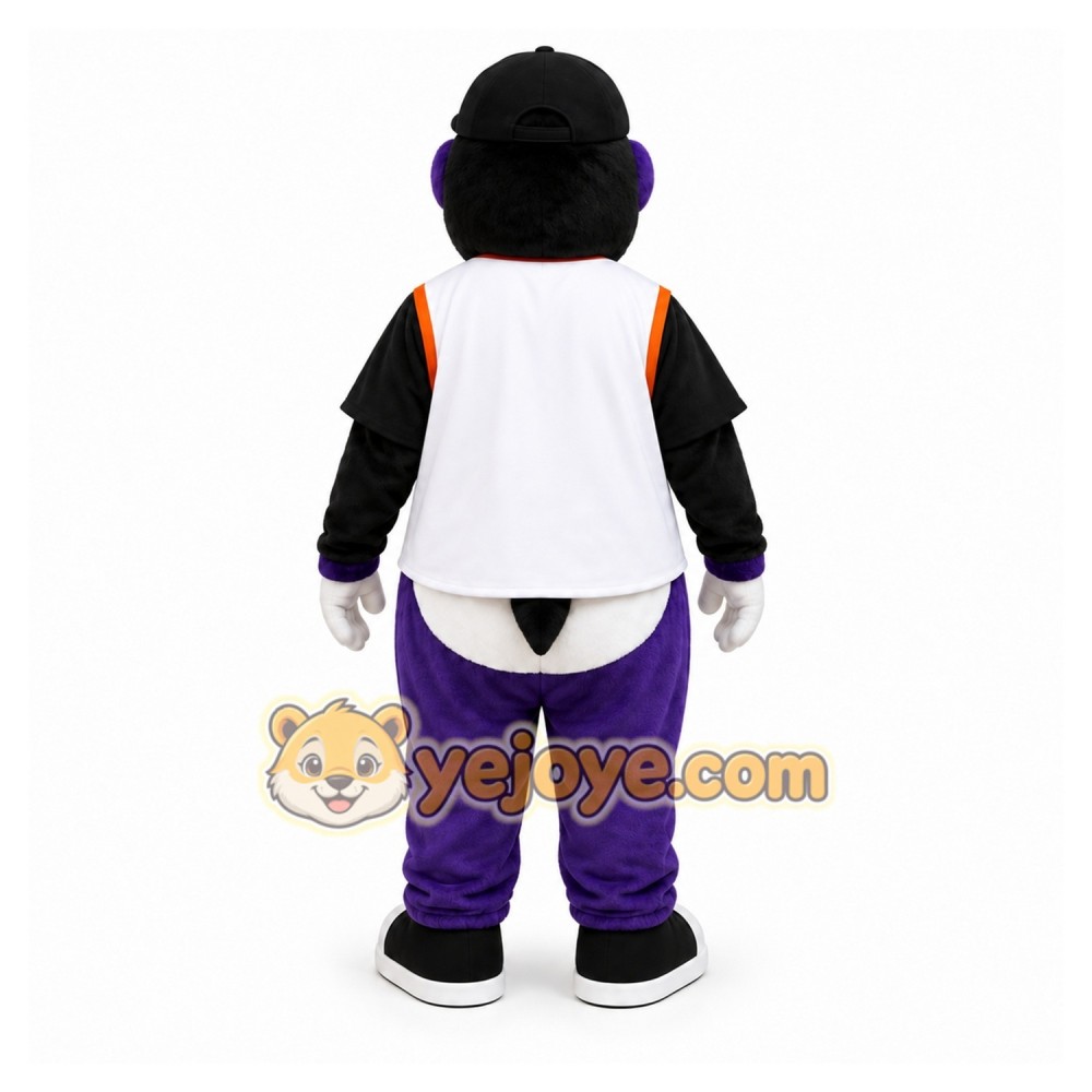 Black Bird Mascot Costume for Sports Events Black Bird Mascot Costume for Sports Events