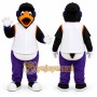 Black Bird Mascot Costume for Sports Events
