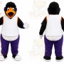 Black Bird Mascot Costume for Sports Events
