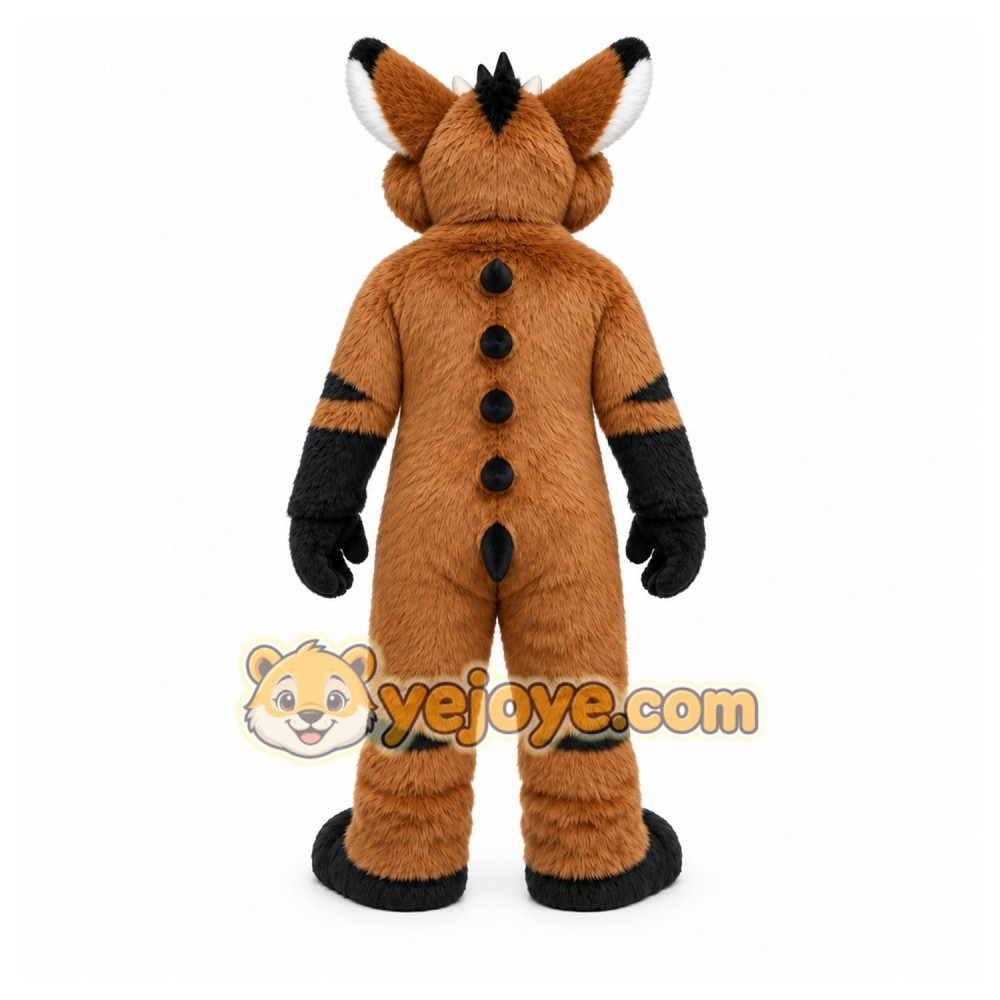 Brown Hyena Mascot Costume for Events and Promotions Brown Hyena Mascot Costume for Events and Promotions