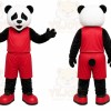 Black Panda Mascot Costume for Events and Promotions