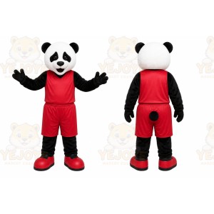 Black Panda Mascot Costume for Events and Promotions