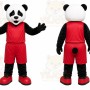 Black Panda Mascot Costume for Events and Promotions
