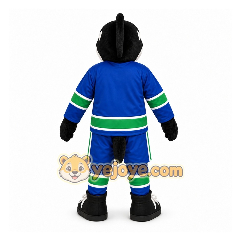 Blue Shark Mascot Costume for Sports Events Blue Shark Mascot Costume for Sports Events
