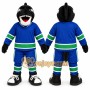 Blue Shark Mascot Costume for Sports Events