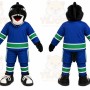 Blue Shark Mascot Costume for Sports Events