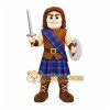 Brown Warrior Mascot Costume for Events and Promotions