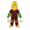 Yellow Corn Mascot Costume for Restaurant Promotions Yellow Corn Mascot Costume for Restaurant Promotions