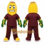 Yellow Corn Mascot Costume for Restaurant Promotions
