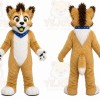 Brown Dog Mascot Costume for Children's Events