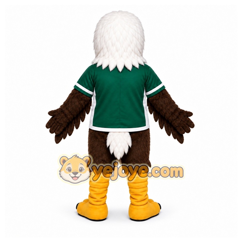 Brown Eagle Mascot Costume for Sports Events Brown Eagle Mascot Costume for Sports Events